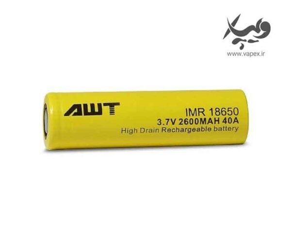 باتری 18650 AWT ای دبلیو تی 2600 میلی آمپر