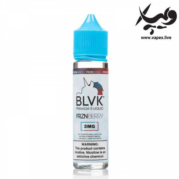 جویس توت فرنگی یخ بی ال وی کی BLVK Unicorn Frznberry