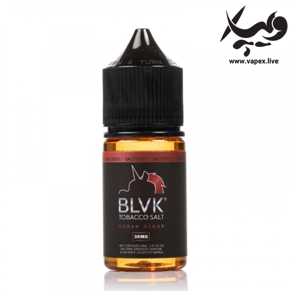 سالت نیکوتین سیگار کوبایی بی ال وی کی BLVK Cuban Cigar - تصویر 3