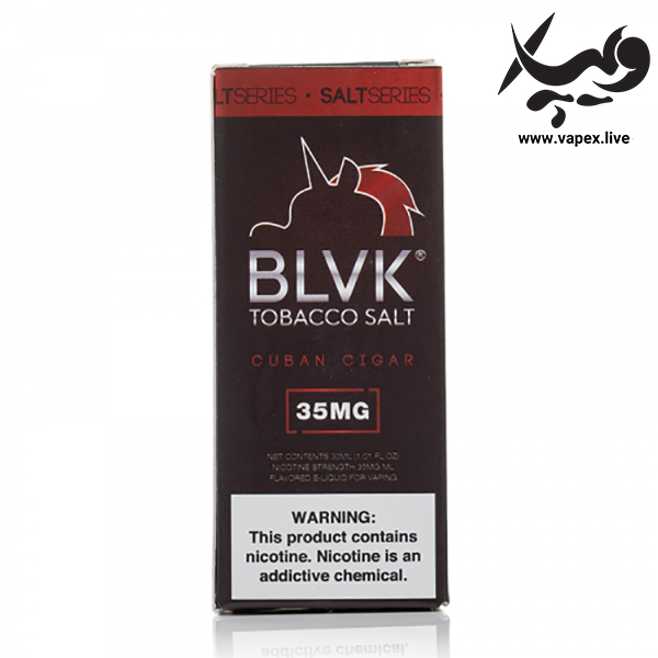سالت نیکوتین سیگار کوبایی بی ال وی کی BLVK Cuban Cigar - تصویر 4