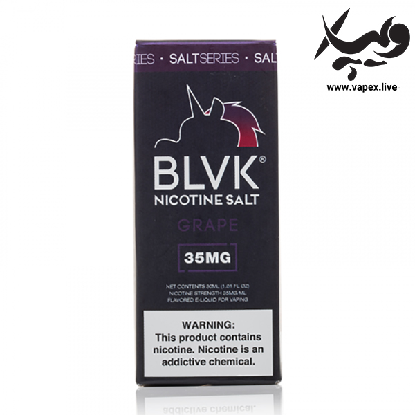 سالت نیکوتین انگور بی ال وی کی BLVK Grape - تصویر 4