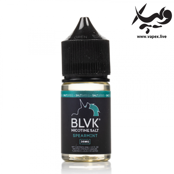 سالت نیکوتین نعنا بی ال وی کی BLVK Spearmint - تصویر 3