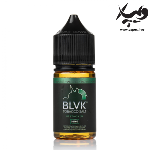 سالت نیکوتین تنباکو پسته بی ال وی کی BLVK Tobacco Pistachio - تصویر 3