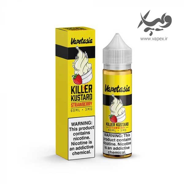 جویس ویپتاسیا کیلر کاستارد توت فرنگی Vapetasia Strawberry Killer Kustard