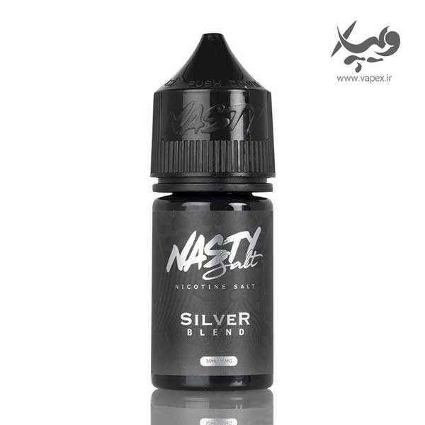 سالت نیکوتین سیلور تنباکو وانیل نستی Nasty Silver Blend - تصویر 3