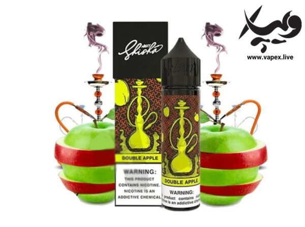 جویس دو سیب نستی قلیان Nasty Shisha Double Apple - تصویر 2