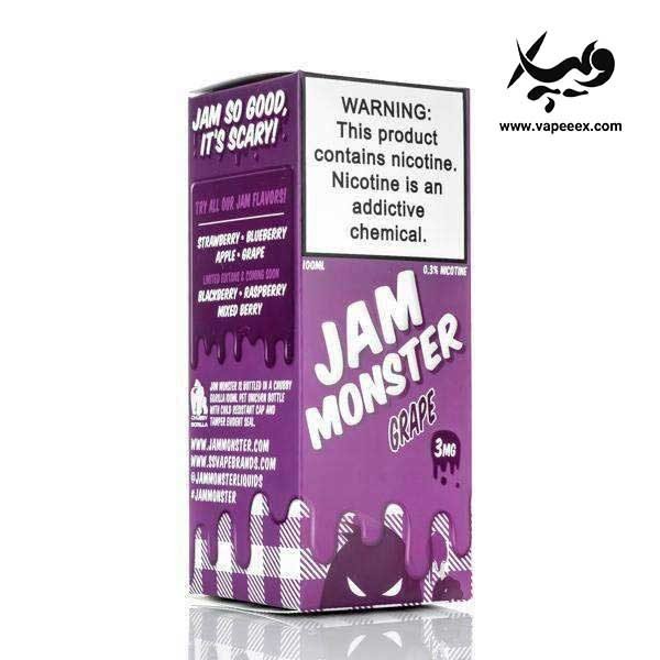 جویس جم مانستر انگور Jam Monster Grape 100ML - تصویر 3