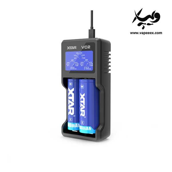 شارژر اکستار دو خشاب XTAR VC2 - تصویر 5