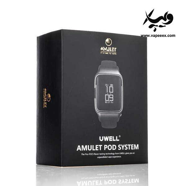 جعبه پاد سیستم یوول امولت ساعت مچی UWELL Amulet Pod Watch