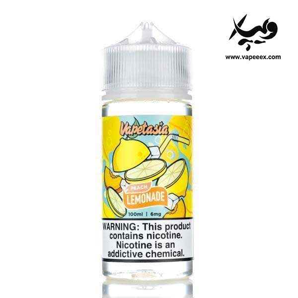 جویس لیموناد هلو ویپتاسیا ۱۰۰ میل Vapetasia Peach Lemonade - تصویر 2