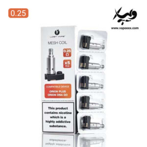 کویل اوریون پلاس ۰.۲۵ برای جویس Lost Vape Orion Plus 0.25 Coil