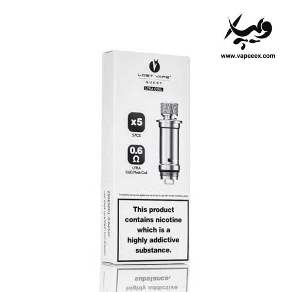 کویل لاست ویپ لایرا 0.6 اهم Lost Vape Lyra 0.6 Coil - تصویر 6