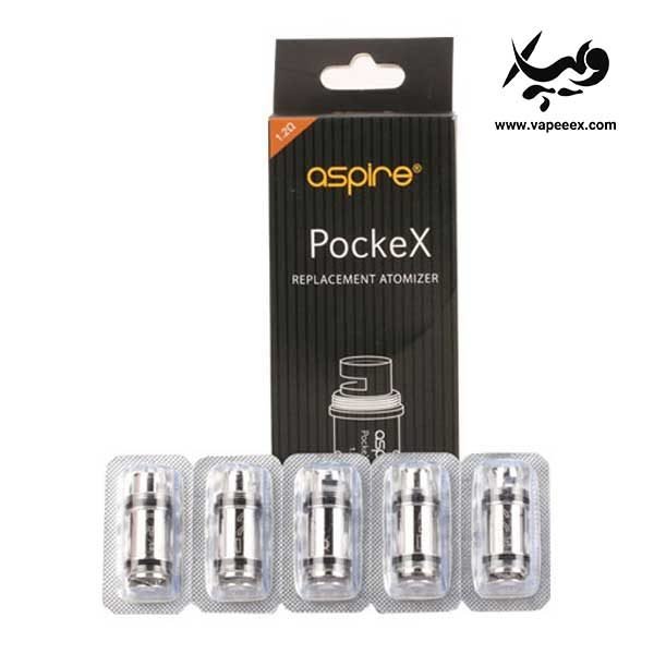 کویل اسپایر پاککس ۱.۲ اهم Aspire Pockex 1.2 Coil