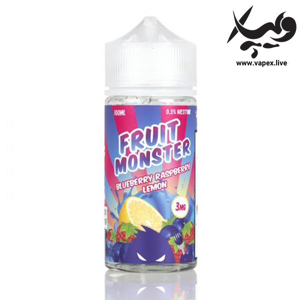 جویس فروت مانستر لیموناد بلوبری Fruit Monster Blue Raspberry Lemonade 100ML - تصویر 2