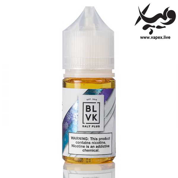 سالت نیکوتین انگور یخ بی ال وی کی BLVK Salt Plus Grape ICED - تصویر 3
