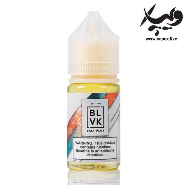 سالت نیکوتین بی ال وی کی پرتقال خونی یخ BLVK Salt Plus Red Orange ICED - تصویر 3