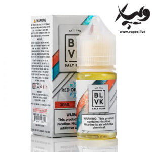 سالت نیکوتین بی ال وی کی پرتقال خونی یخ BLVK Salt Plus Red Orange ICED