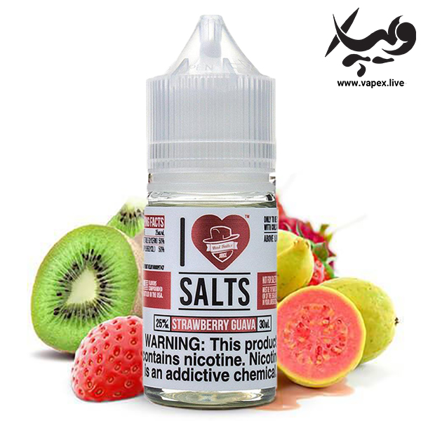 سالت آی لاو سالتز توت فرنگی گواوا i Love Salts Strawberry Guava - تصویر 2