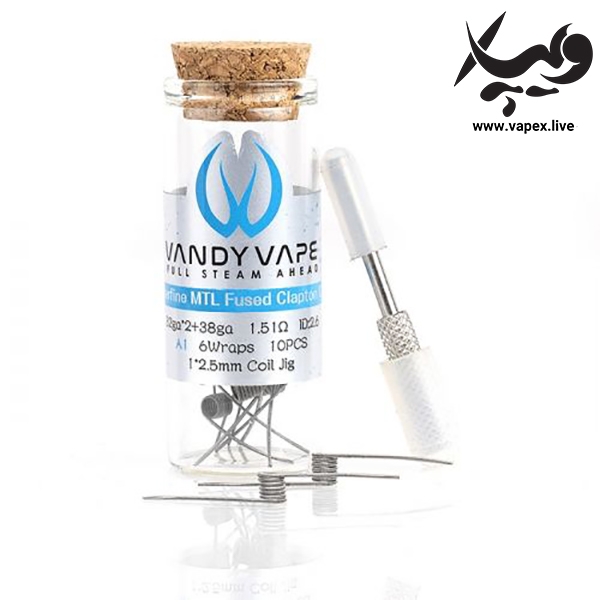 سیم ویپ ام تی ال وندی ویپ Vandy Vape Superfine MTL Coils - تصویر 3