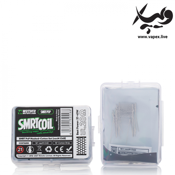 سیم ویپ و پنبه اسمارت پی ان پی SMRT PnP Mesh-Cotton Set - تصویر 8