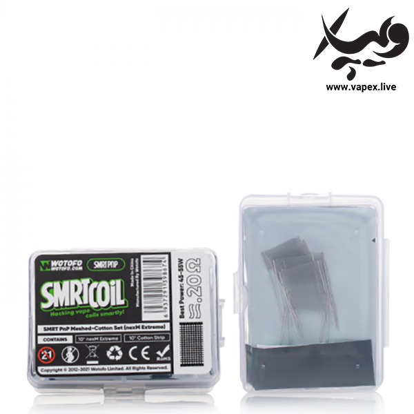 سیم ویپ و پنبه اسمارت پی ان پی SMRT PnP Mesh-Cotton Set - تصویر 2