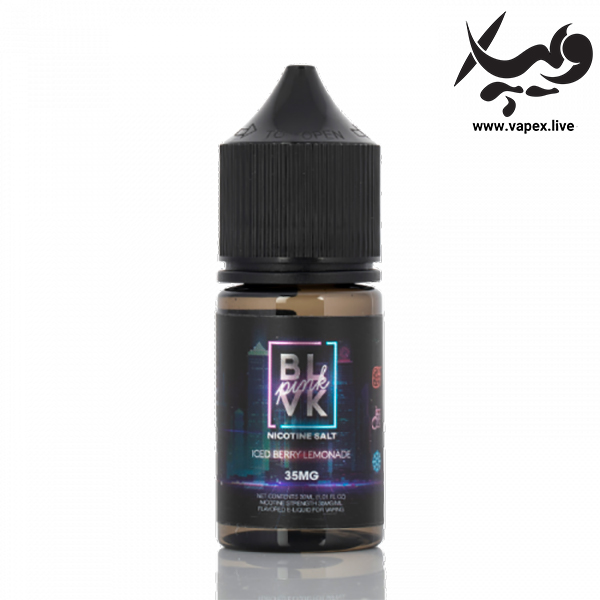 سالت بی ال وی کی لیموناد بری یخ BLVK ICED Berry Lemonade - تصویر 3