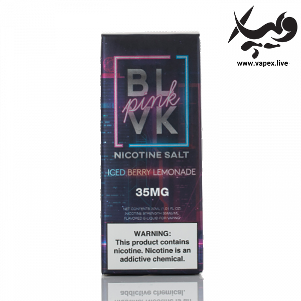 سالت بی ال وی کی لیموناد بری یخ BLVK ICED Berry Lemonade - تصویر 4
