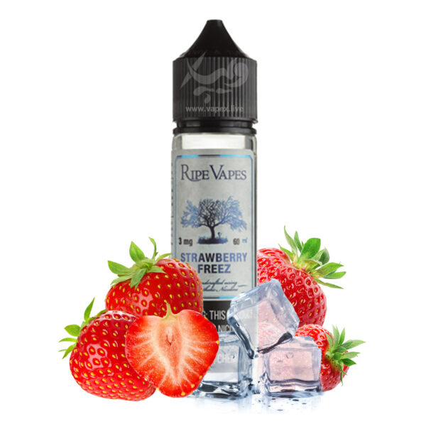 جویس توت فرنگی یخ رایپ ویپز Ripe Vapes Strawberry Freez - تصویر 2