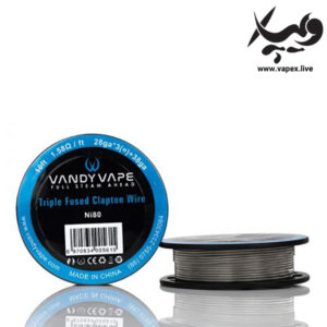 رول سیم ویپ تریپل وندی ویپ Vandy Vape Triple Wire