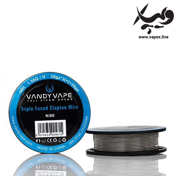 رول سیم ویپ تریپل وندی ویپ Vandy Vape Triple Wire