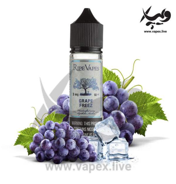 جویس انگور یخ رایپ ویپز Ripe Vapes Grape Freez - تصویر 2