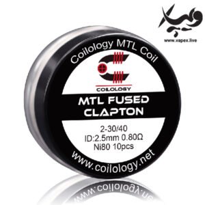 سیم ویپ فیوز کلپتون کویلولوژی Coilology MTL Fused Clapton Coil