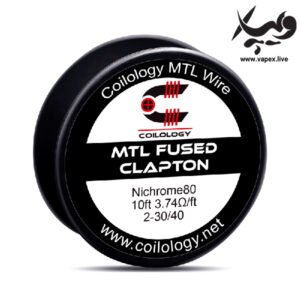 سیم ویپ فیوز کلپتون رول کویلولوژی Coilology MTL Fused Clapton Spool