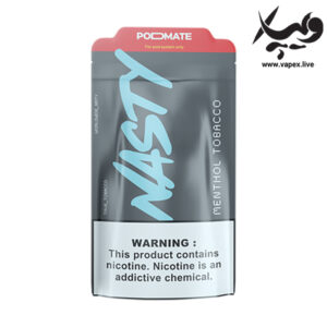 سالت منتول توباکو نستی Nasty PodMate Menthol Tobacco