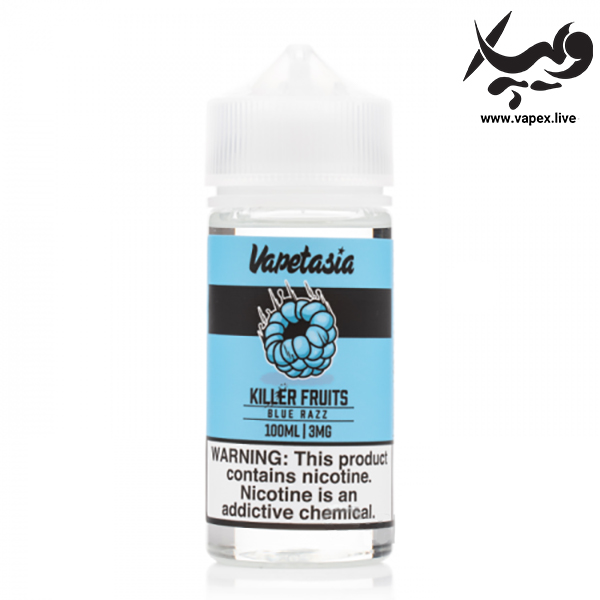 جویس بلو رز ویپتاسیا Vapetasia Blue Razz 100ML - تصویر 2