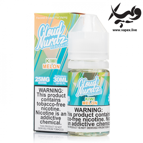 سالت کیوی ملون یخ کلود نوردز Cloud Nurdz Kiwi Melon ICE