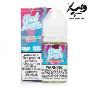 سالت واترملون بری یخ کلود نوردز Cloud Nurdz Watermelon Berry ICE