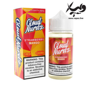 جویس انبه توت فرنگی کلود نوردز Cloud Nurdz Mango Strawberry 100ML