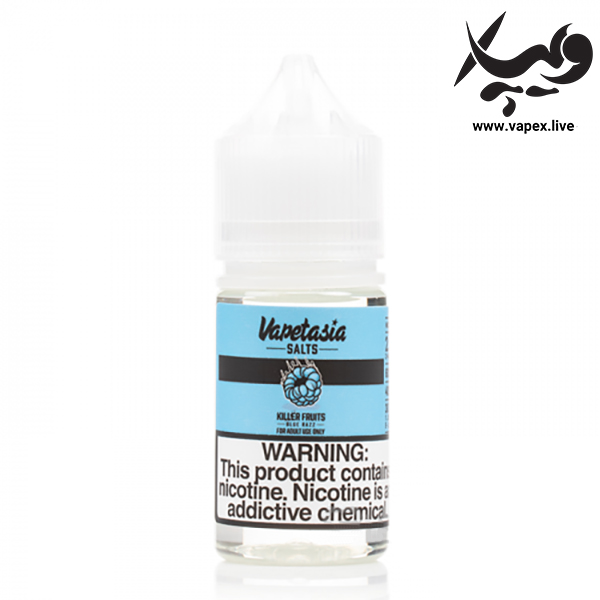 سالت بلو رزبری ویپتاسیا Vapetasia Blue Razz - تصویر 2