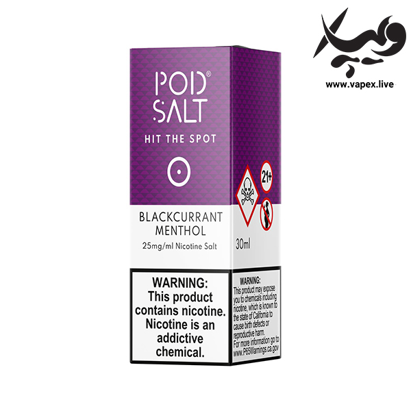 پاد سالت بلک کارنت یخ Pod Salt Blackcurrant Menthol - تصویر 3