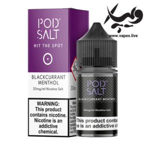 پاد سالت بلک کارنت یخ Pod Salt Blackcurrant Menthol