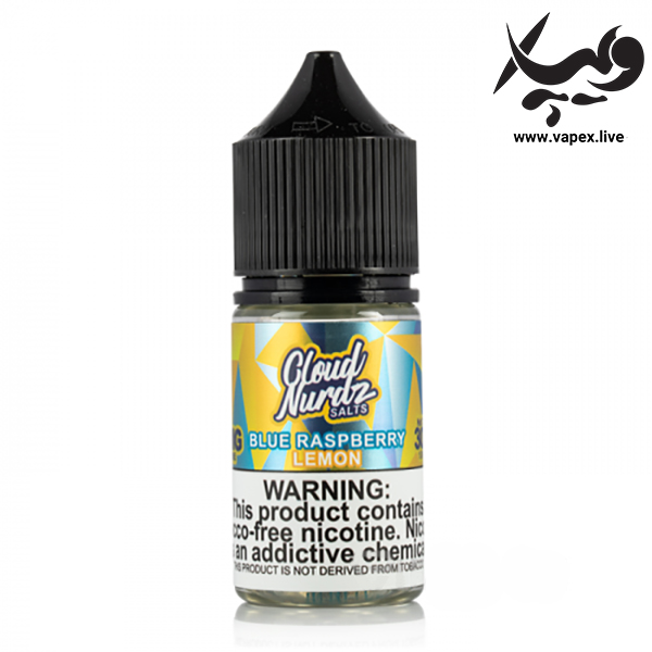 سالت بلورسپری لیمو کلود نوردز Cloud Nurdz Blue Raspberry Lemon - تصویر 2