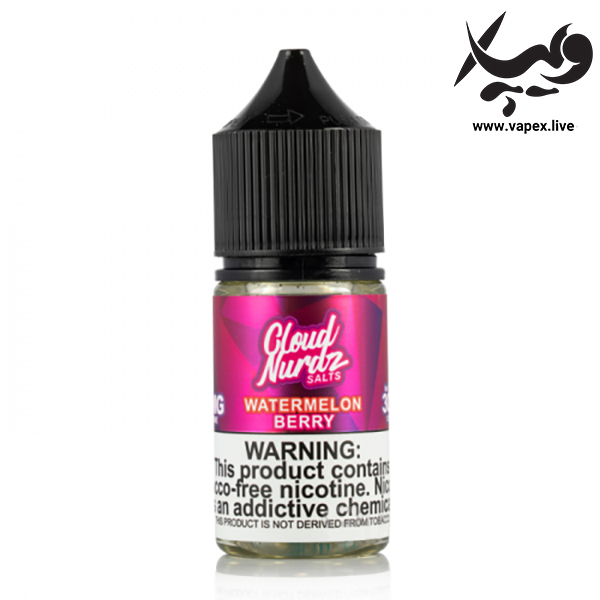 سالت هندوانه توت فرنگی کلود نوردز Cloud Nurdz Watermelon Berry - تصویر 2