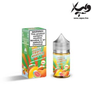 سالت انبه هلو گواوا یخ فروت مانستر Frozen Fruit Monster Mango Peach Guava ICE