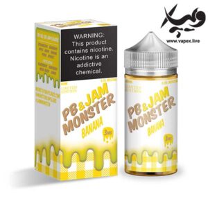 جویس موز پی بی اند جم مانستر PB & Jam Monster Banana 100ML