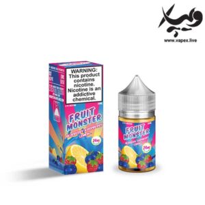 سالت لیمو تمشک بلوبری فروت مانستر Fruit Monster Blueberry Raspberry Lemon