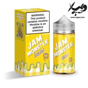 جویس موز جم مانستر Jam Monster Banana 100ML