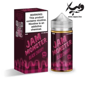 جویس بلک چری جم مانستر Jam Monster Black Cherry 100ML