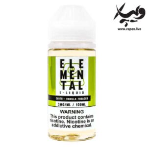 جویس تنباکو وانیل المنتال Elemental Earth Vanilla Tobacco 100ML