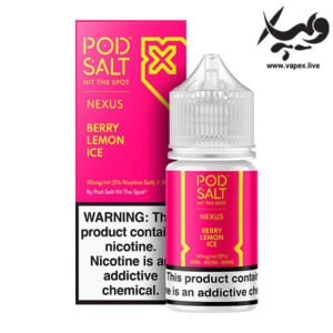 پاد سالت بری لیمو یخ Pod Salt Berry Lemon ICE